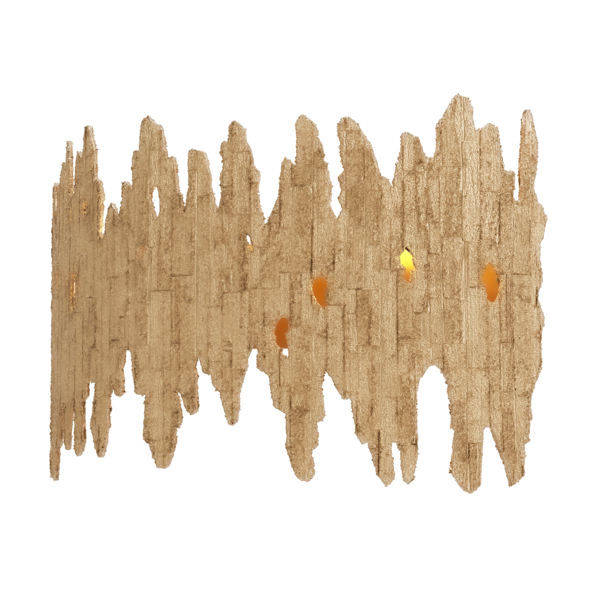 that's living magma wall sconce - gold wall sconce