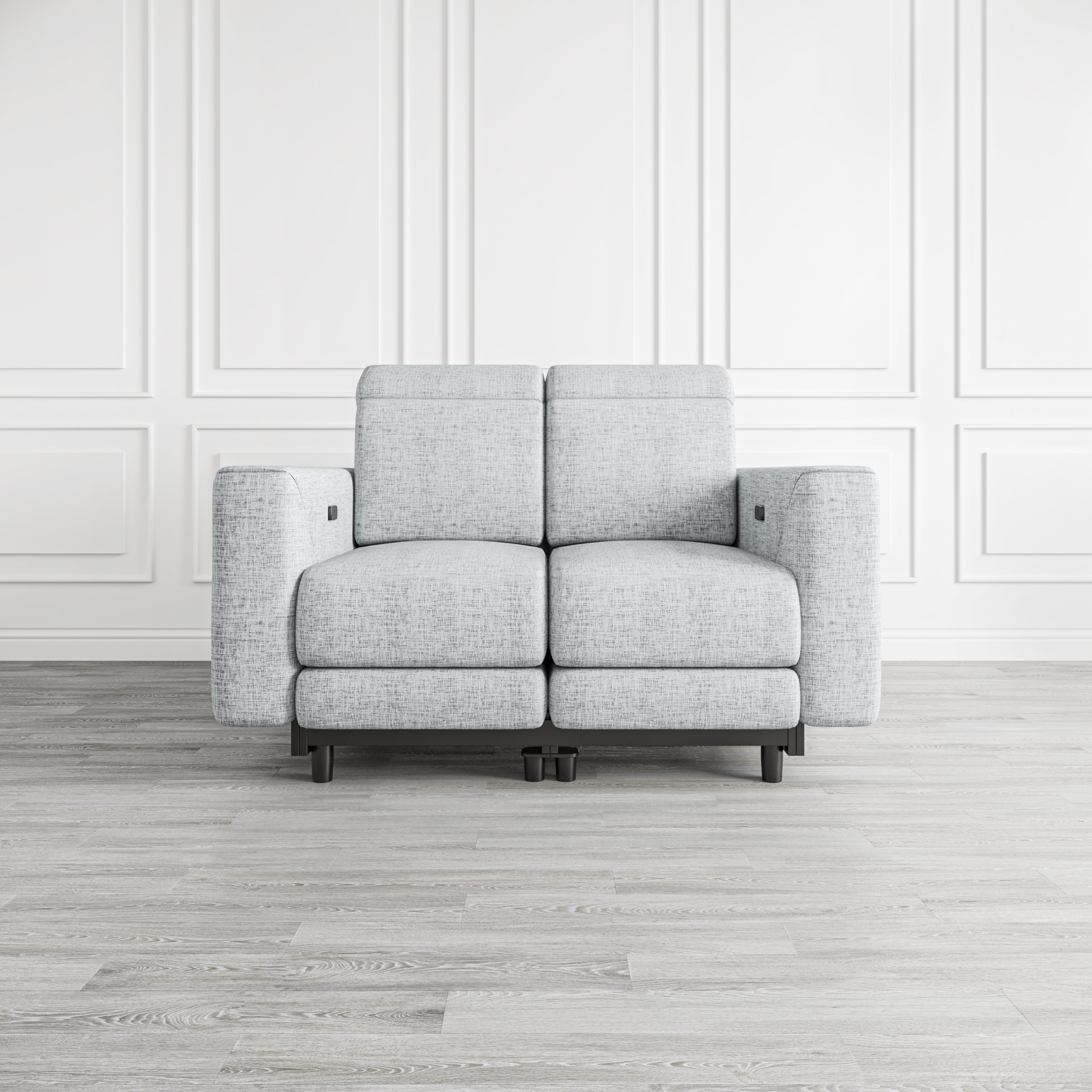 that's living angela chroma loveseat with  electric headrest composition loveseats & sofas