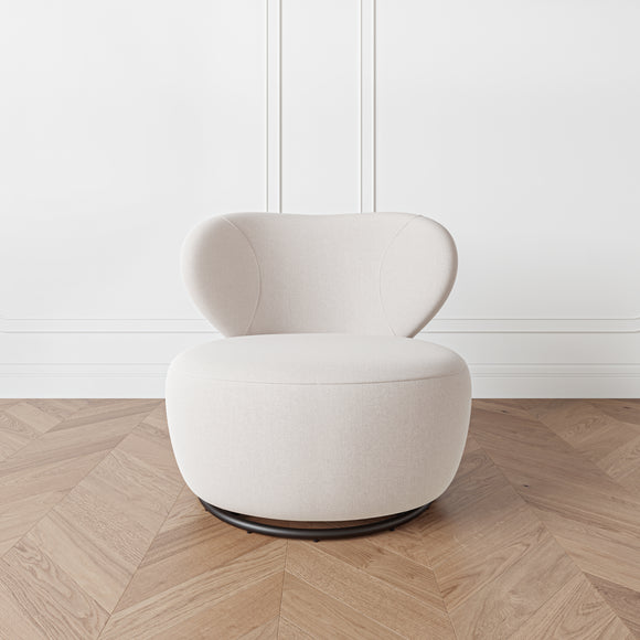 that's living houston beige chenille swivel chair chairs