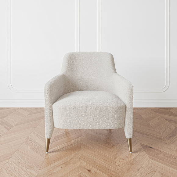that's living marian beige boucle armchair chairs 