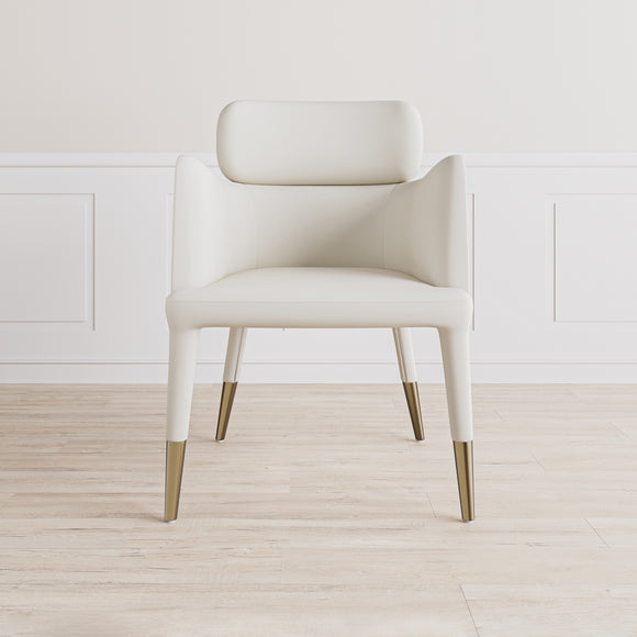 that's living lucinda leather dining chair dining chairs