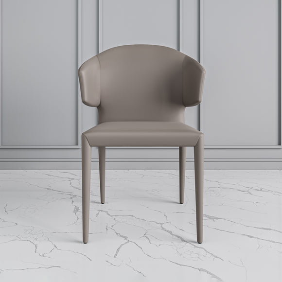 that's living bull capuccino leather dining chair dining chairs