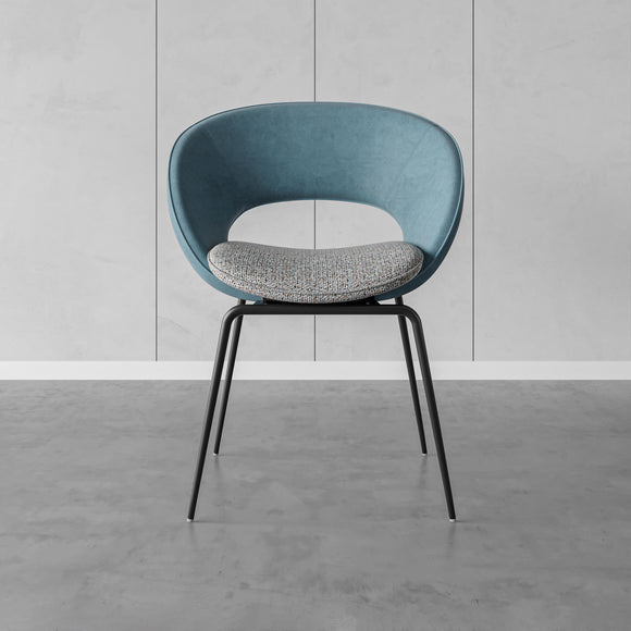 that's living alastair aqua noir dining chair dining chairs