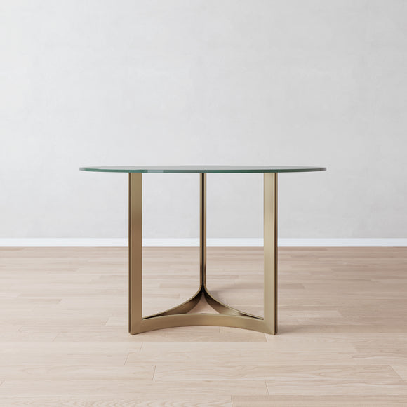 that's living sanya cappucino round dining table dining tables