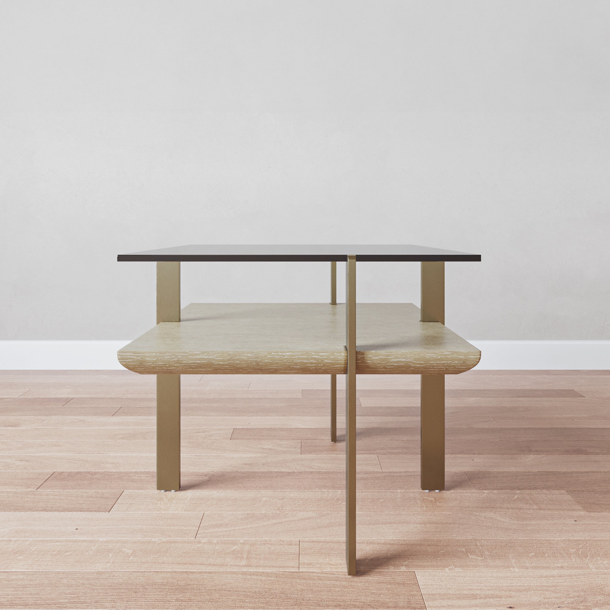 that's living belair greige oak end table end tables