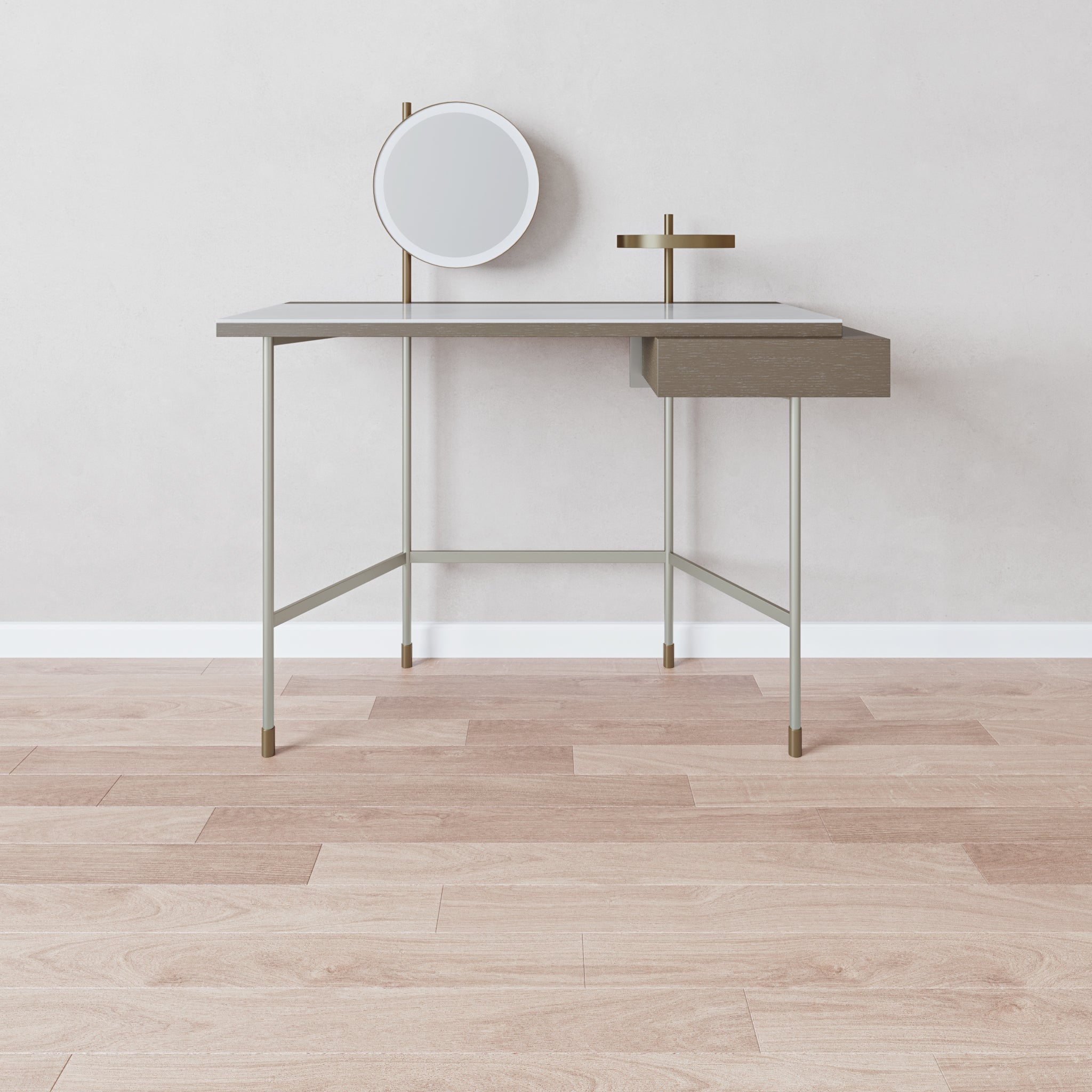 that's living lina dresser make up desk vanity desks