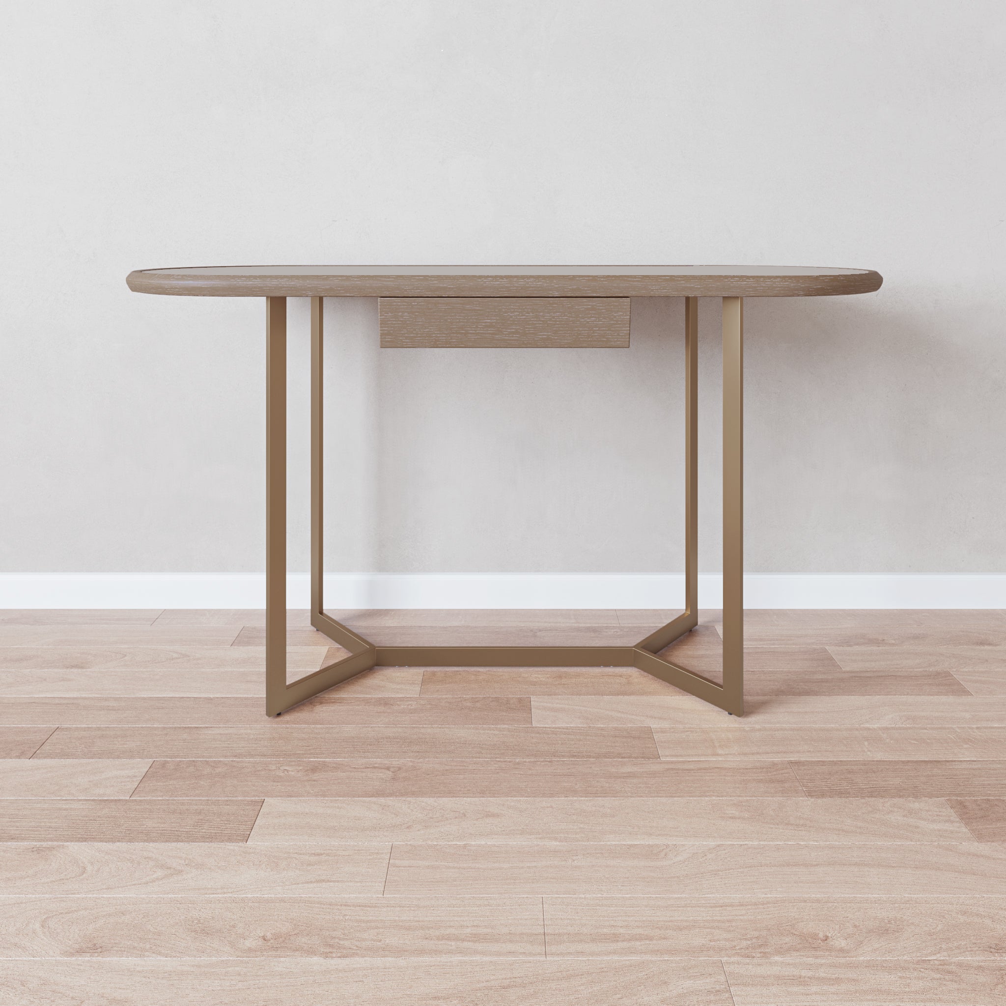 that's living bellona greige oak study desk desks