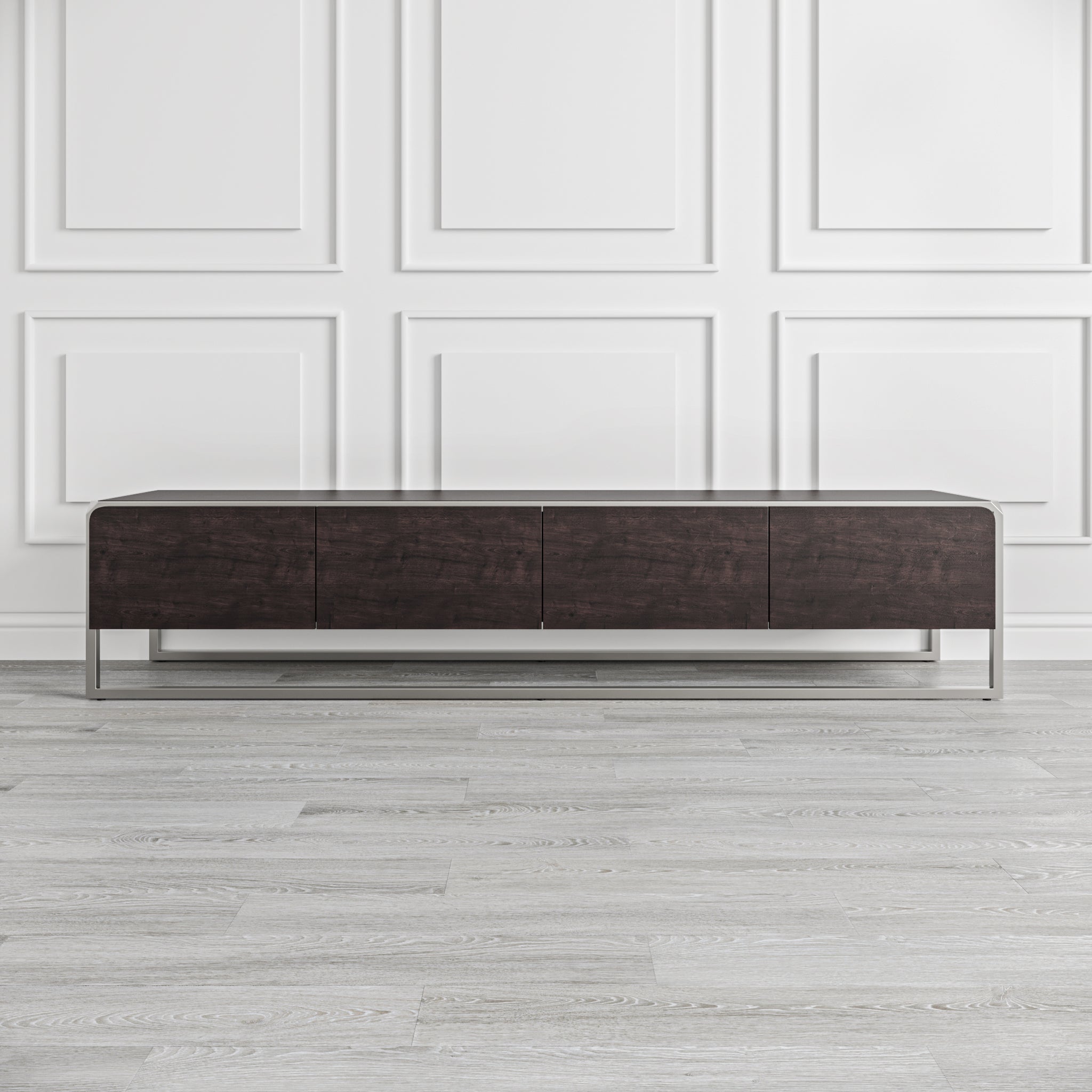 that's living castor dark walnut tv media cabinet cabinets