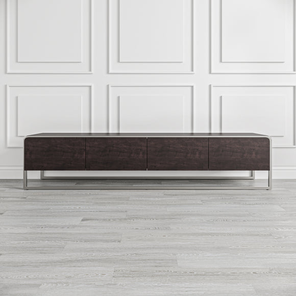 that's living castor dark walnut tv media cabinet cabinets