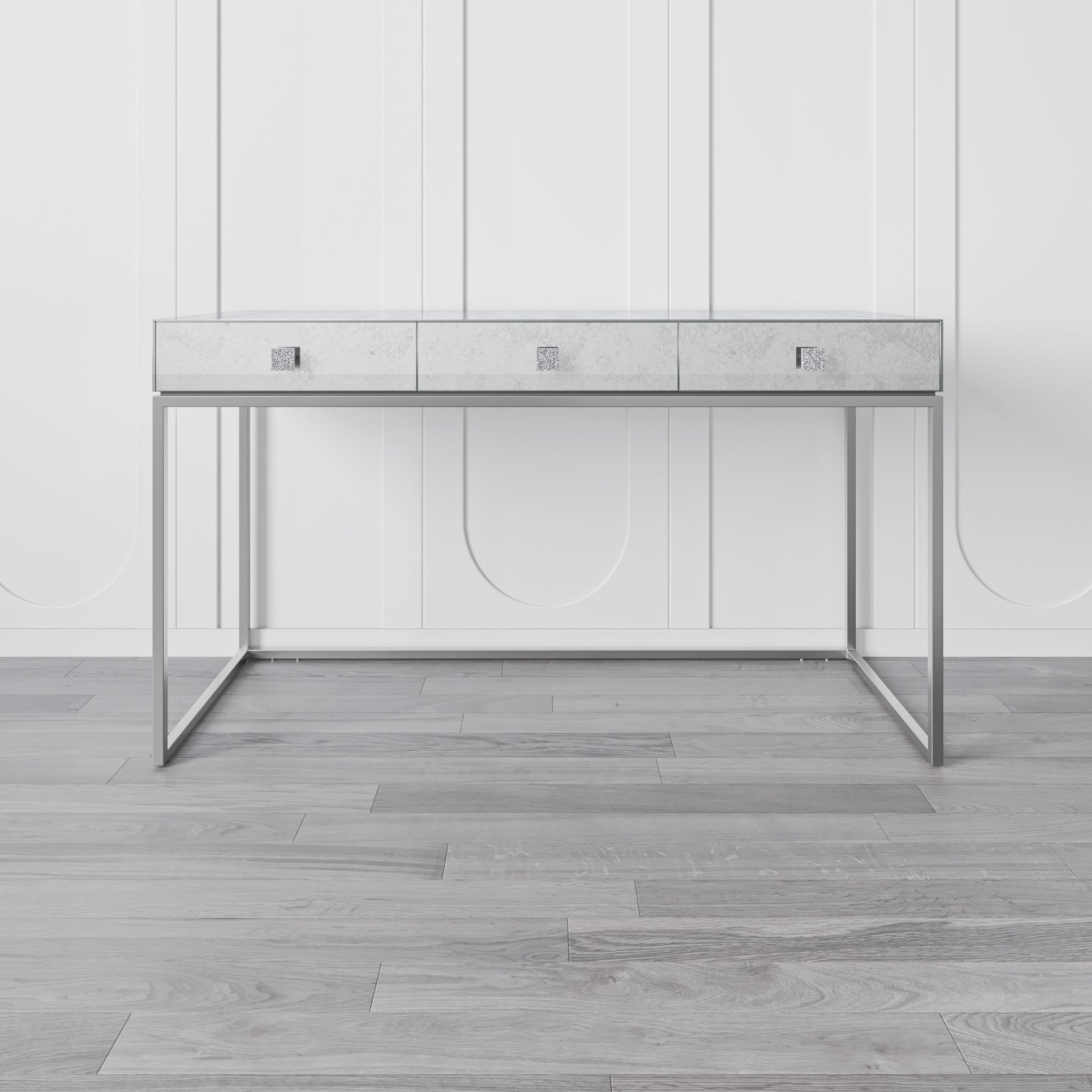 that's living gallagher silver study desk desks