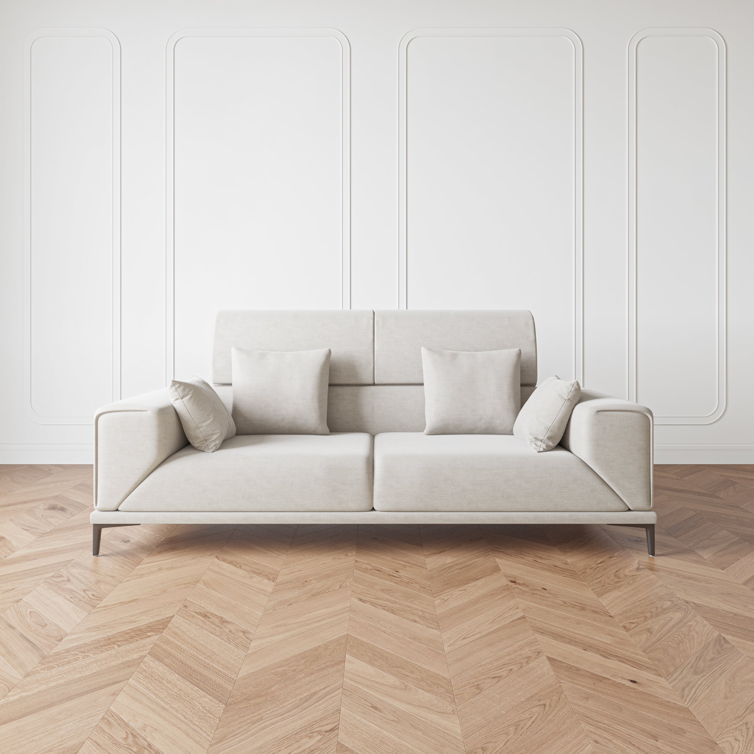 that's living devanna beige 3 seater sofa loveseats & sofas