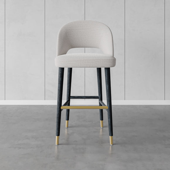 that's living sabine beige chenille barstool bar & accessories