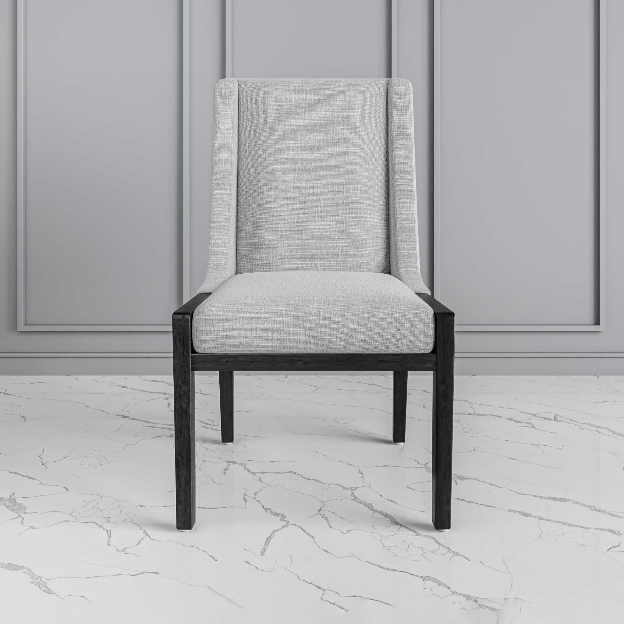 that's living solano beige chenille dining chair dining chairs