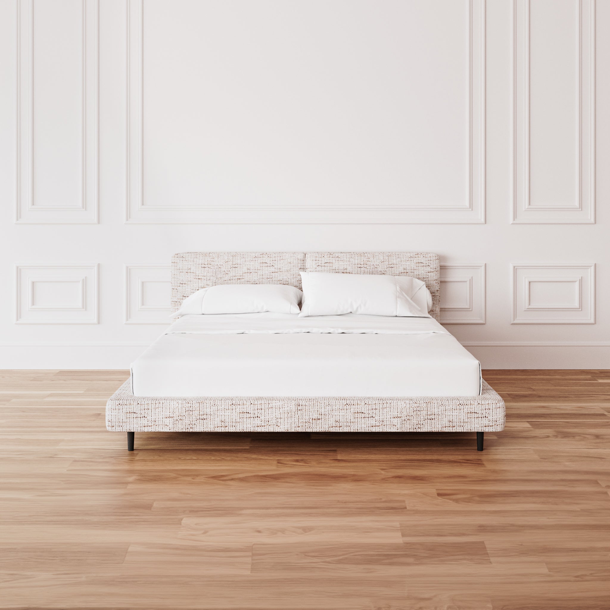 that's living harris light chenille us king size bed beds
