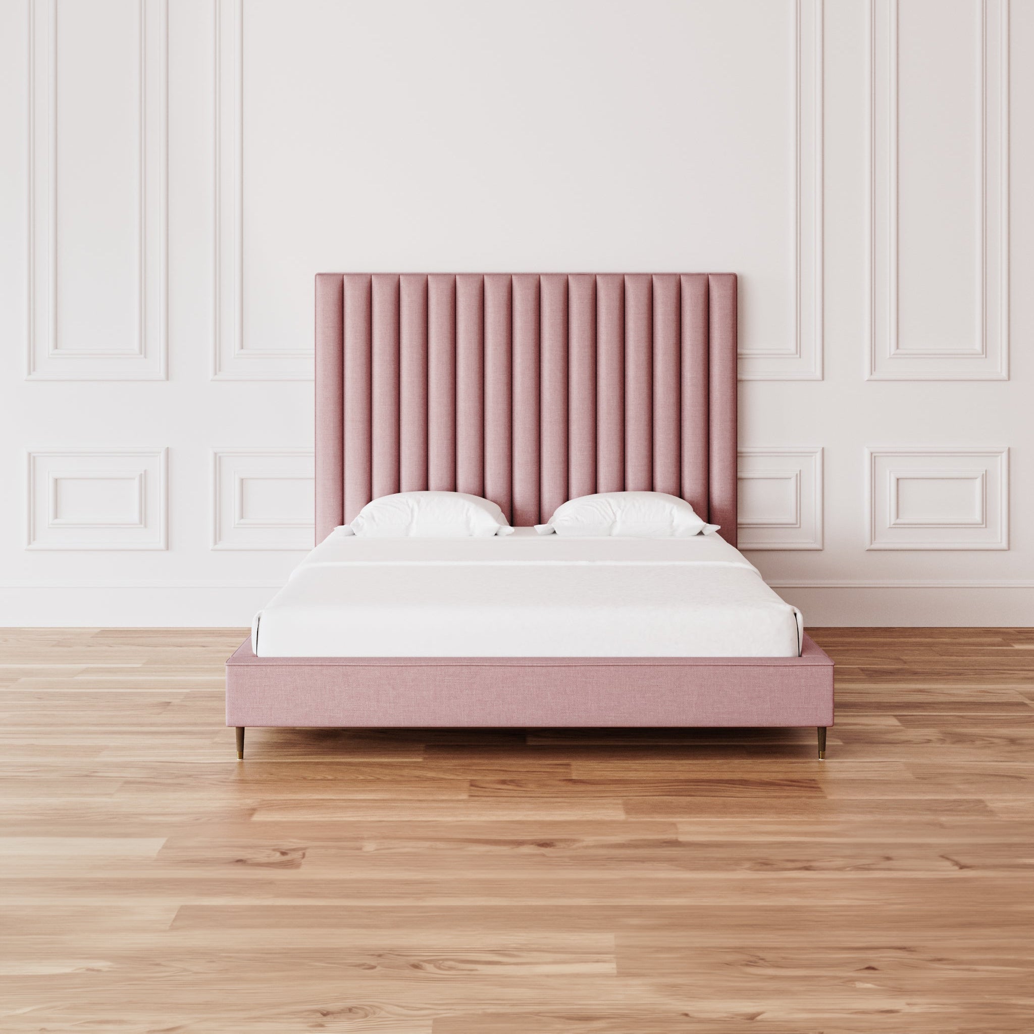 that's living framer french pink us king size bed beds