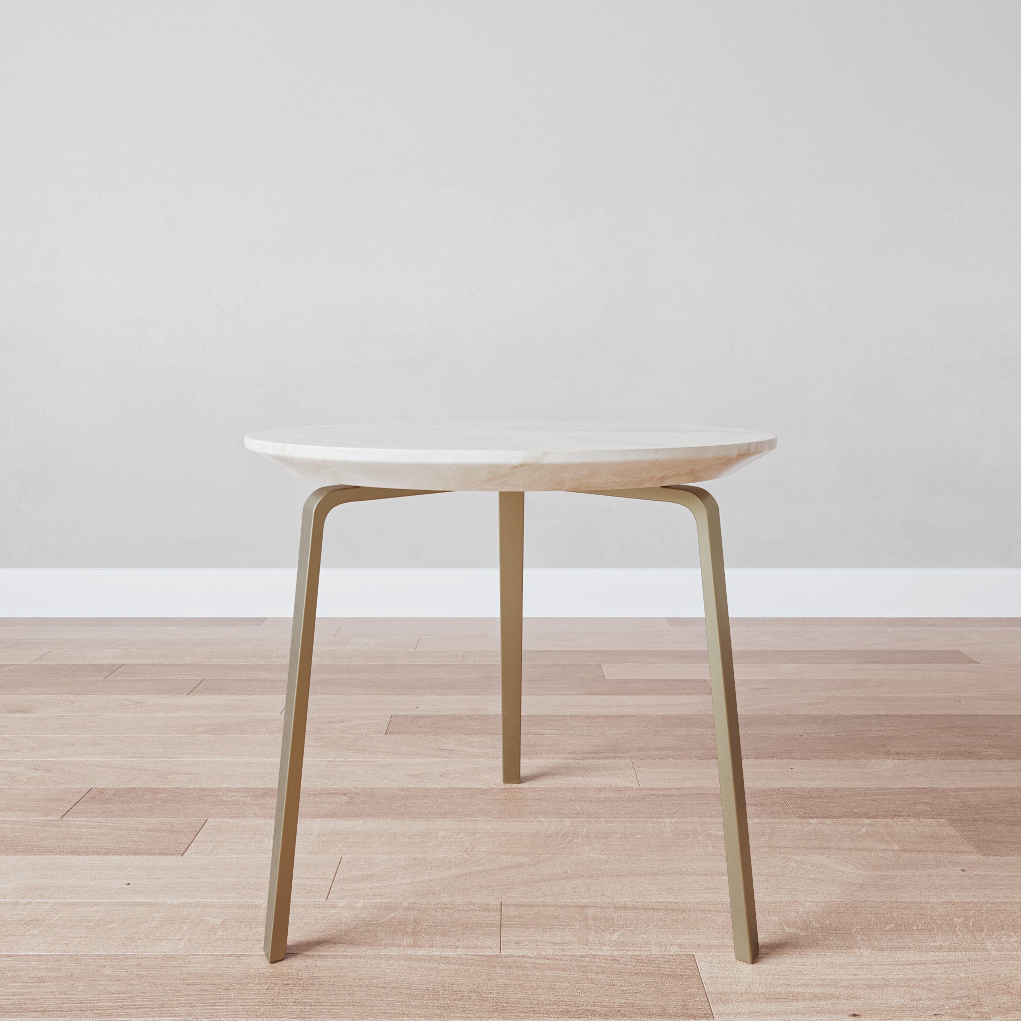 that's living yulo round beige marble end table end tables