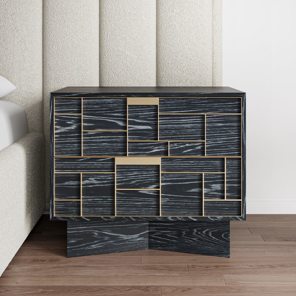 that's living alto noir charcoal nightstand nightstands