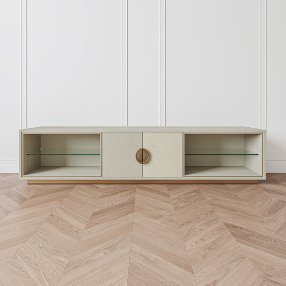 that's living sunburst light grey  tv media cabinet cabinets