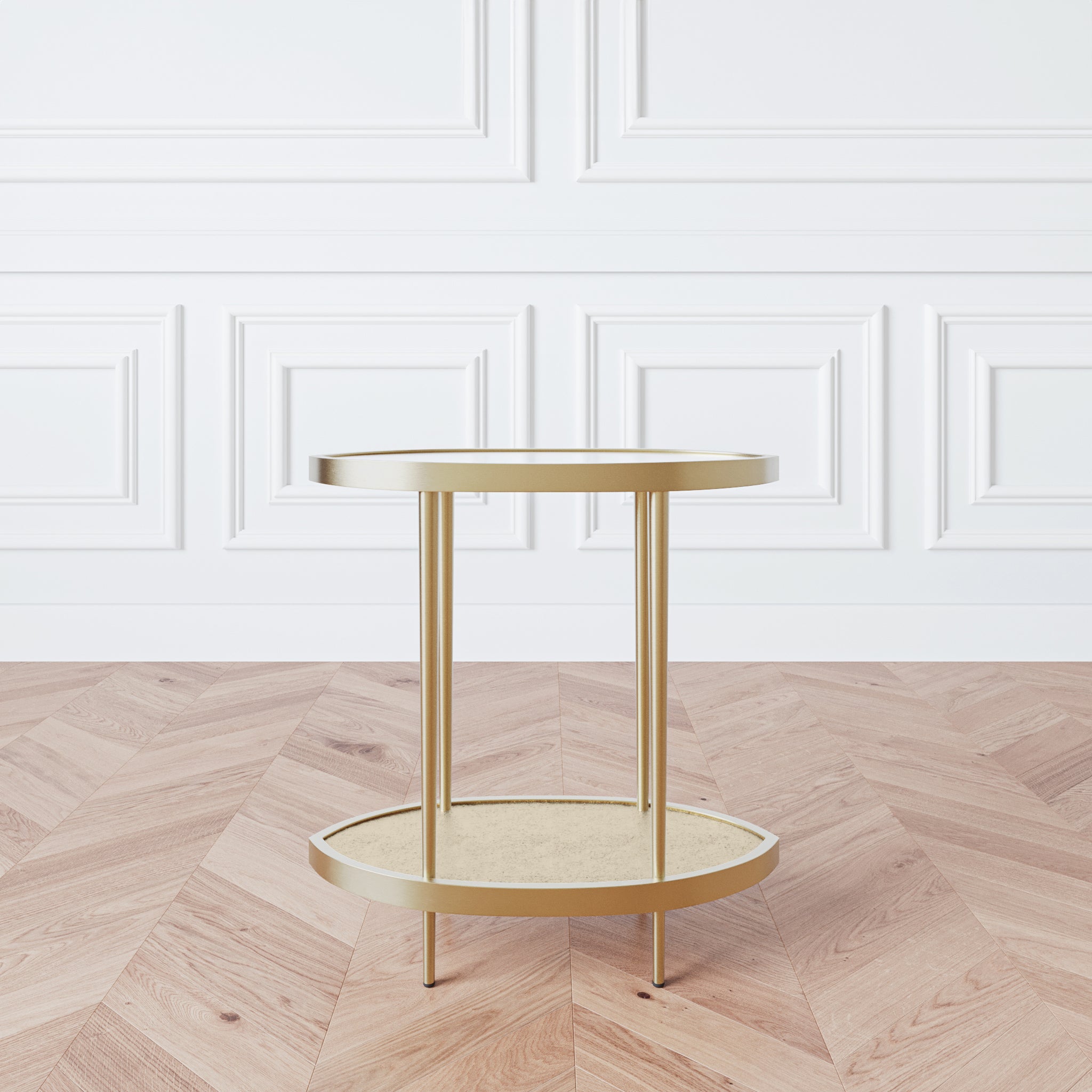 that's living leaf brass end table end tables