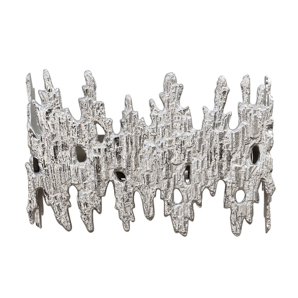 that's living magma wall sconce - nickel wall sconce
