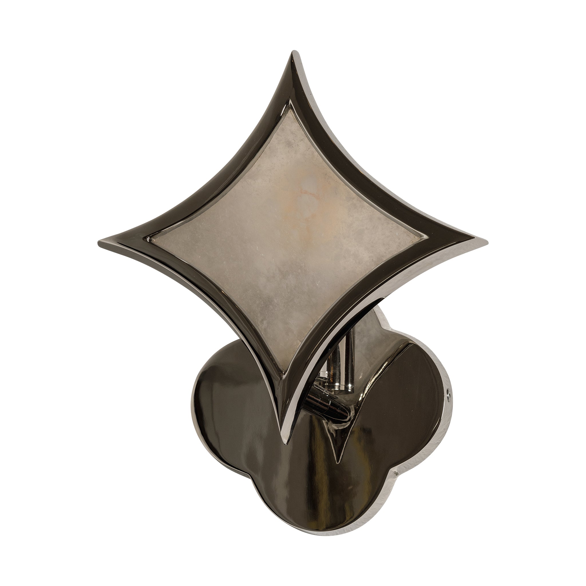 that's living alhambar nickel wall lamp wall sconce