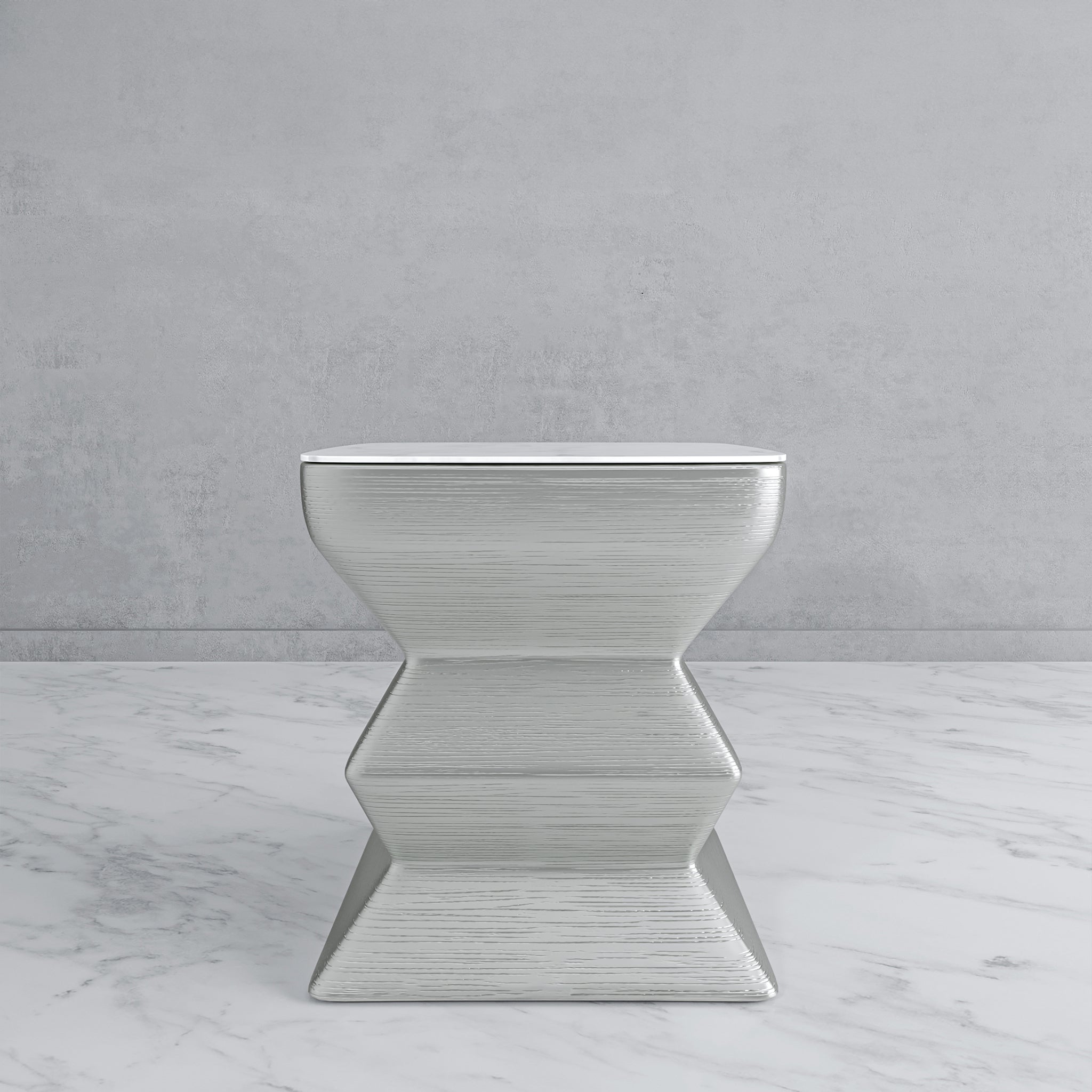 that's living flow silver tall coffee table coffee tables