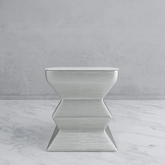 that's living flow silver tall coffee table coffee tables