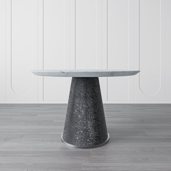 that's living andaman grande antique silver round dining table dining tables