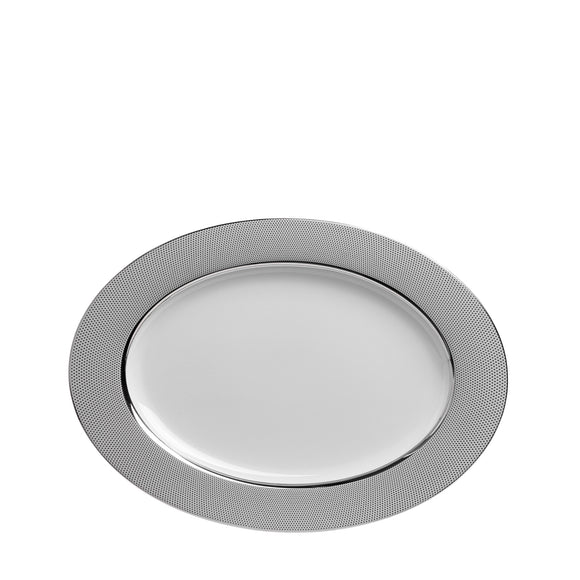 narumi platinum diamond 38cm oval platter serving platters