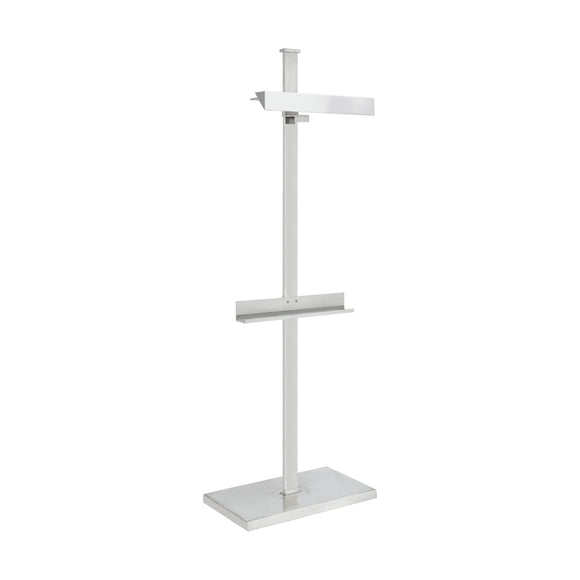 visual comfort langham display floor lamp in polished nickel floor lamps