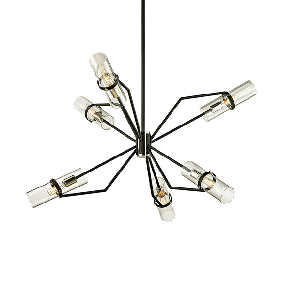 hudson valley raef 6lt chandelier chandeliers
