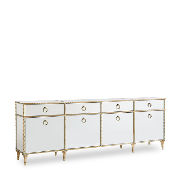 caracole media console cabinets