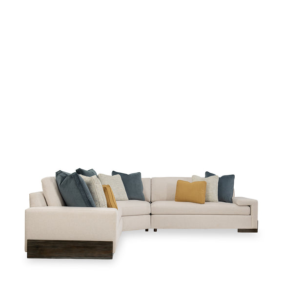 caracole i'm shelf-ish 3pc sectional sectionals 