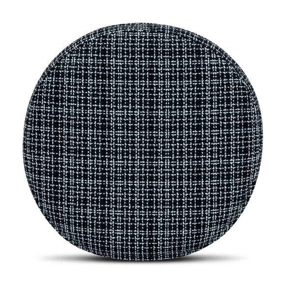 that's living collections almofada chroma chenille round cushion decorative pillows & cushions