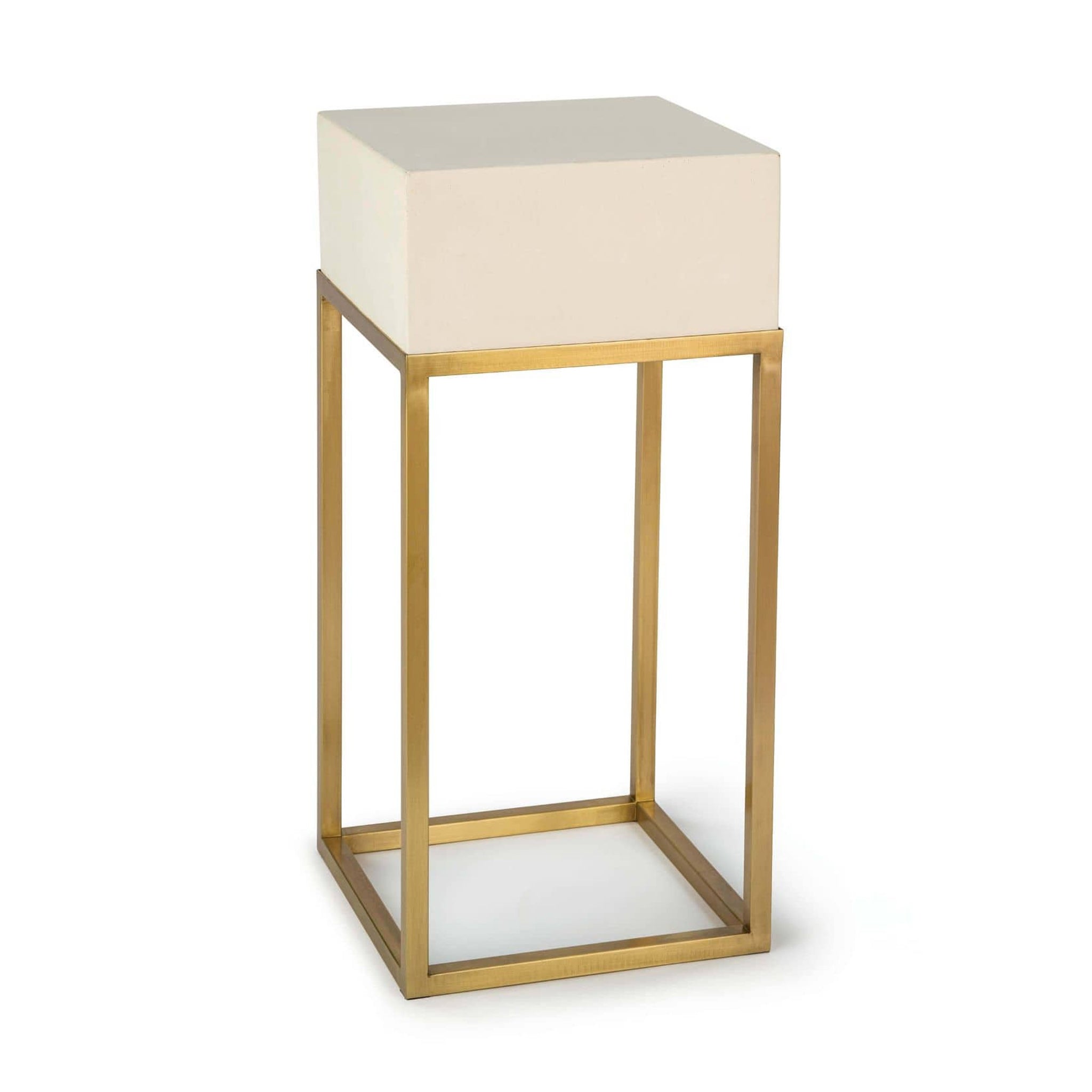 regina andrew sawyer accent table natural brass end tables