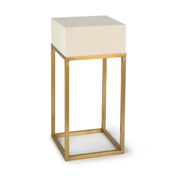 regina andrew sawyer accent table natural brass end tables