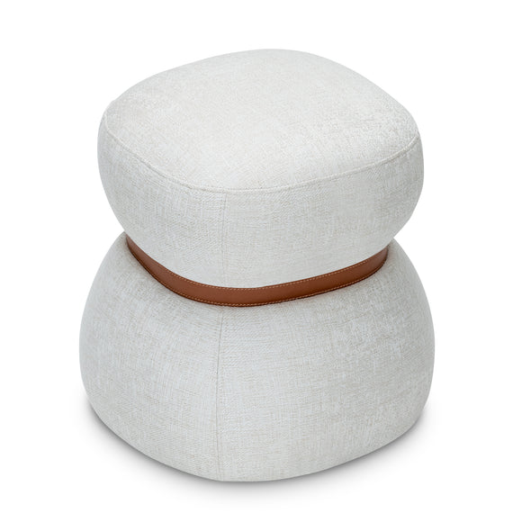 that's living collections alcala beige jacquard ottoman ottoman