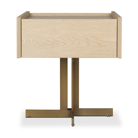 that's living viva natural oak end table end tables