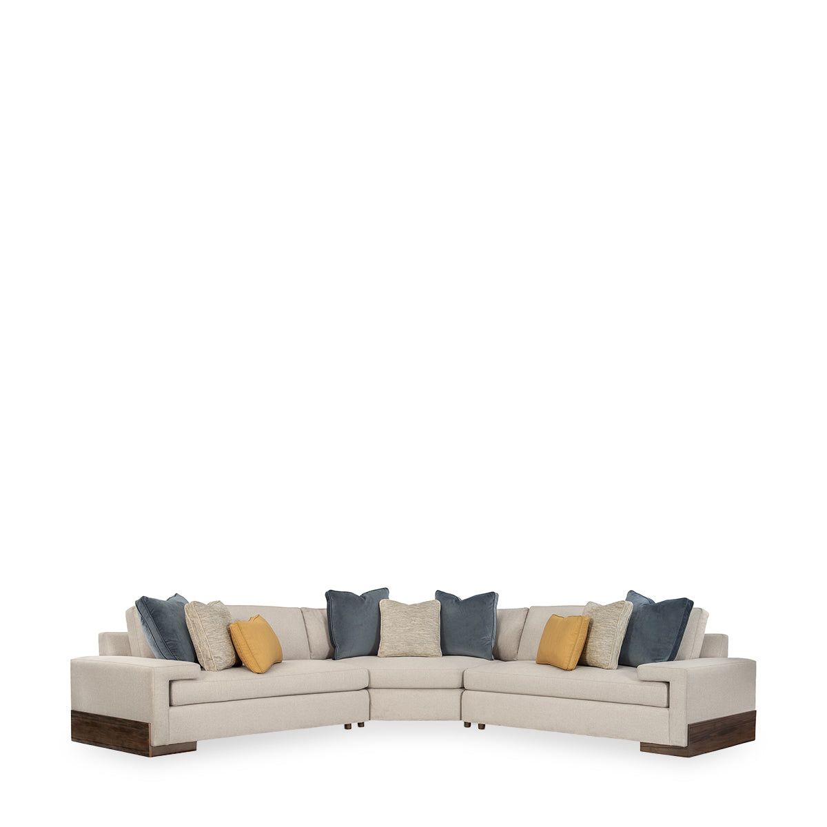 caracole i'm shelf-ish 3pc sectional sectionals
