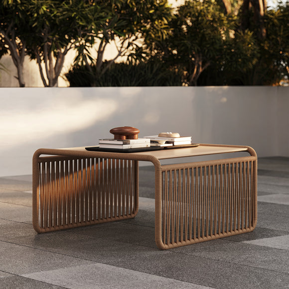 that's living outdoor iris coffee table outdoor coffee tables