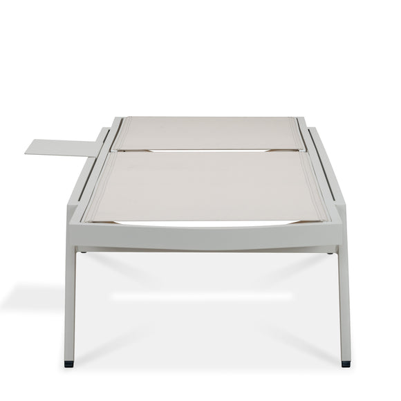 that's living outdoor diva chaise lounge beige outdoor chaises and sunbeds