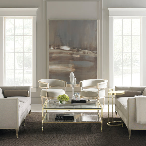 caracole pattern recognition coffee tables