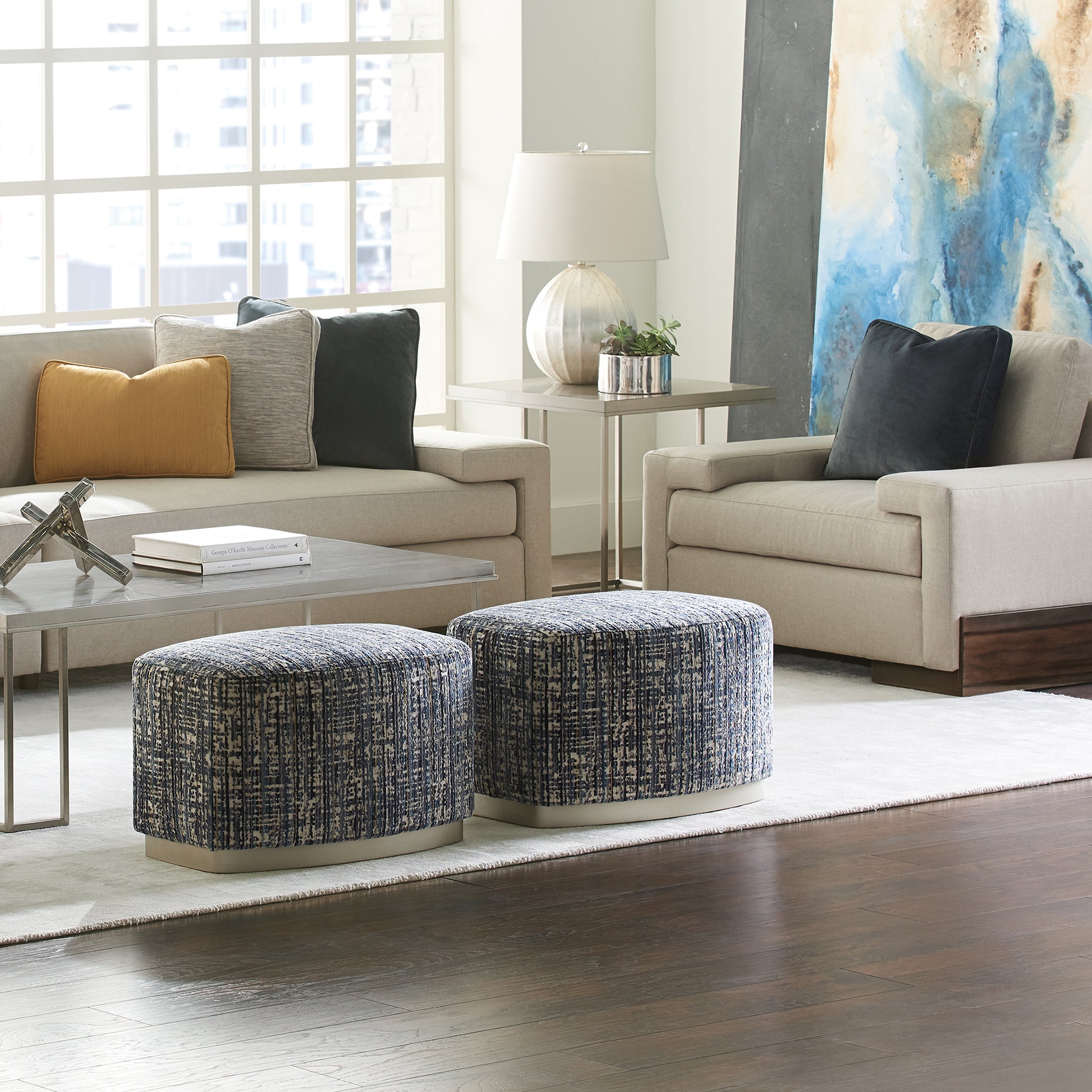 caracole small wonder ottoman