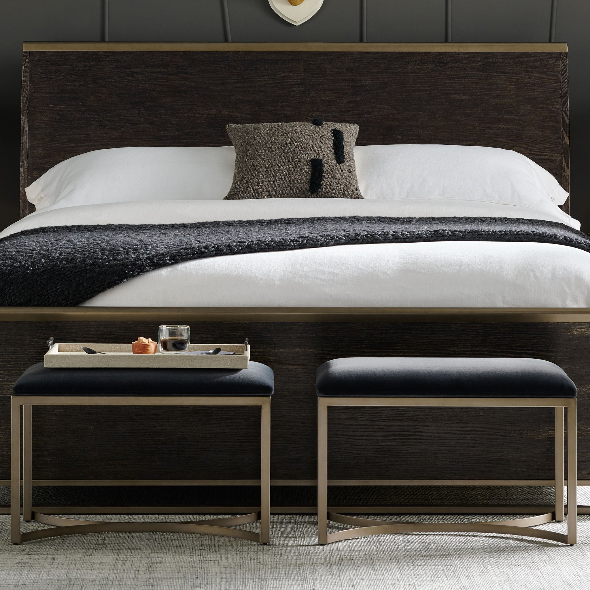 caracole remix bed bench ottoman