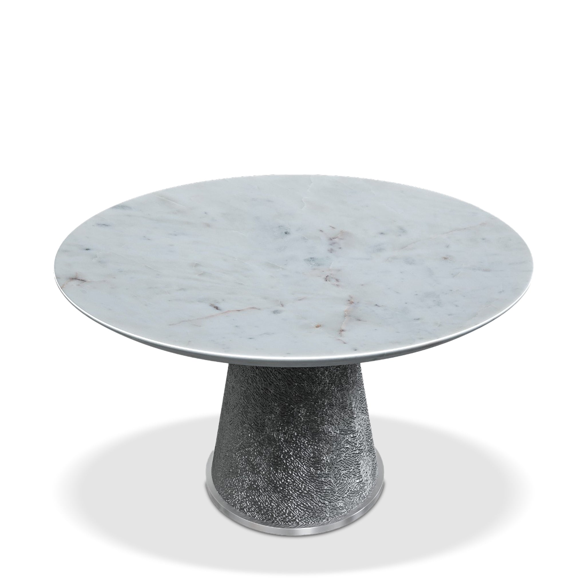that's living andaman grande antique silver round dining table dining tables 