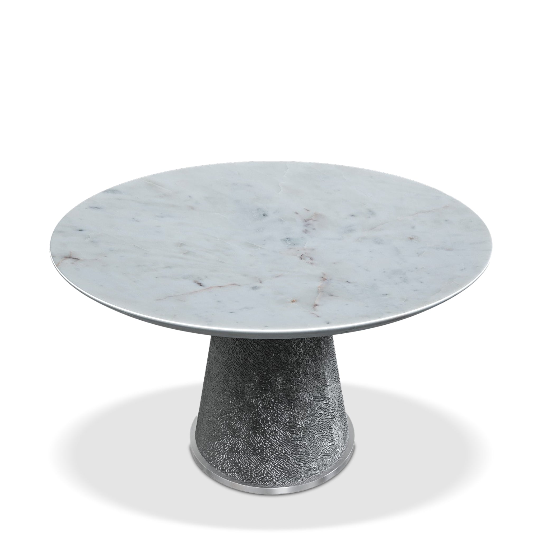 that's living andaman grande antique silver round dining table dining tables
