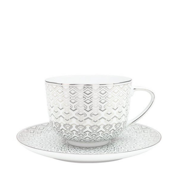 porcel pantheon tea cup and saucer 28cl tea & coffee 