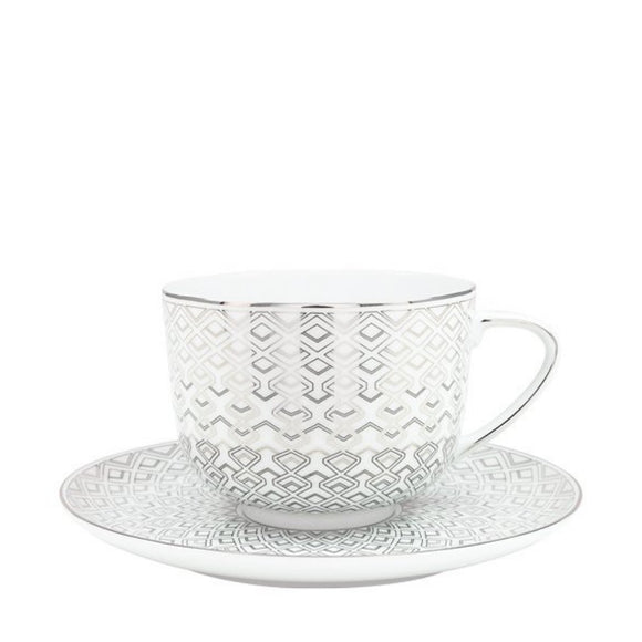 porcel pantheon tea cup and saucer 28cl tea & coffee