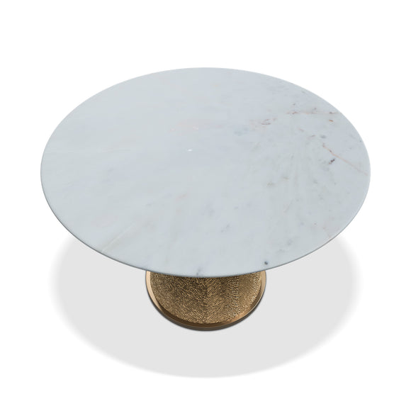that's living andaman medio antique brass round dining table dining tables