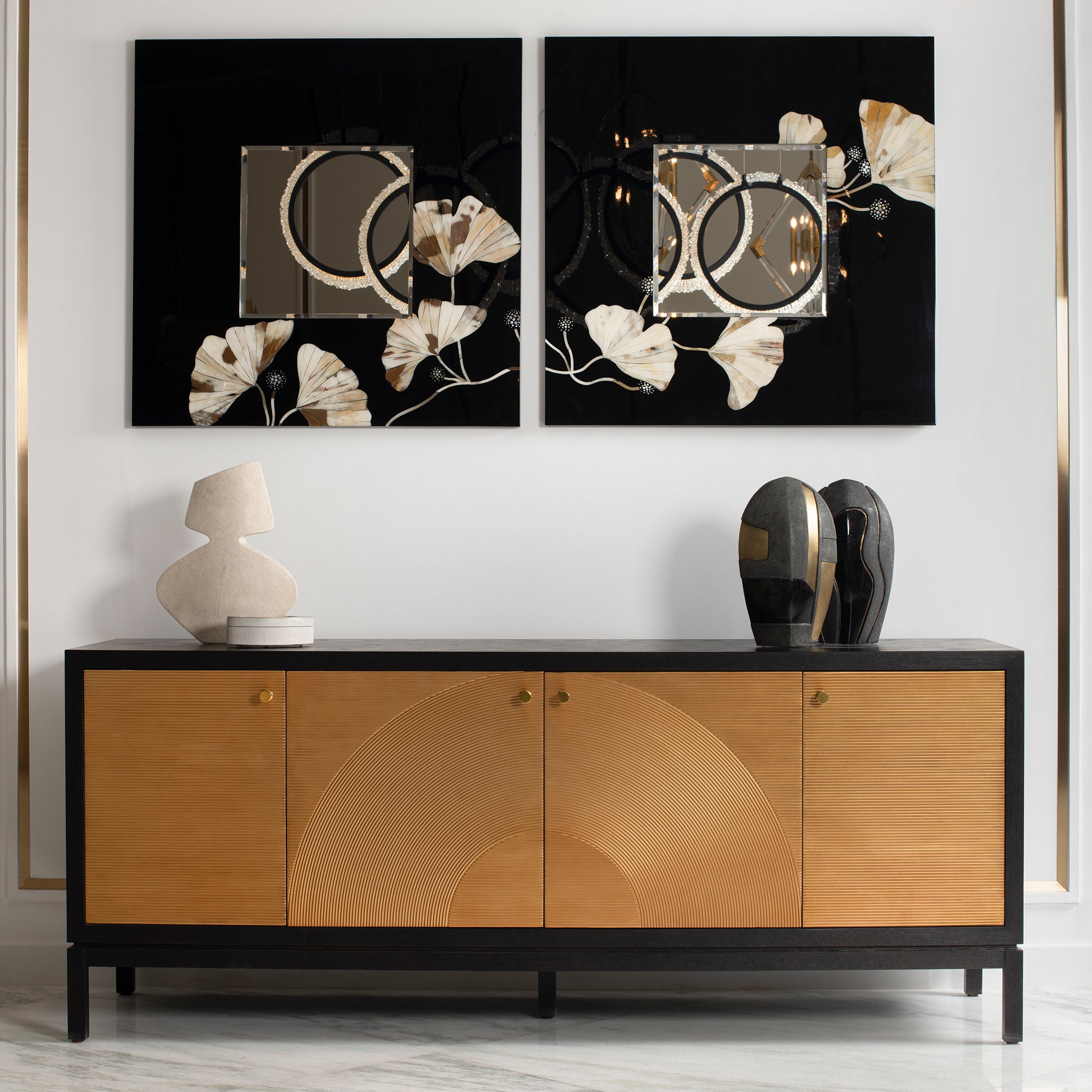 theodore alexander reed buffet sideboards & buffets